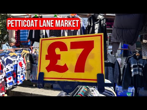 PETTICOAT LANE MARKET: LONDON'S HISTORIC STREET MARKET | AFFORDABLE BRAND SHOPPING!!!