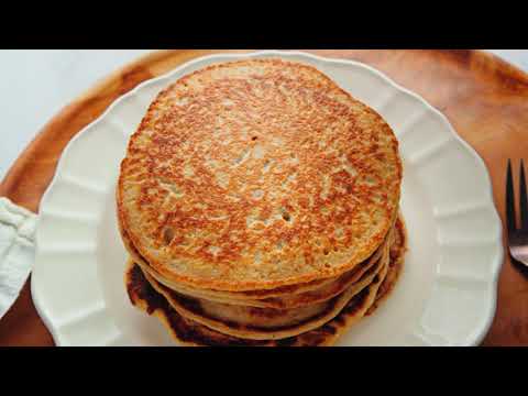 Blender Oatmeal Pancakes