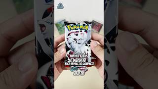 Episode 58 – Trying to Complete Pokémon SV Black Bolt White Flare Base Set #pokemon #pokemoncards