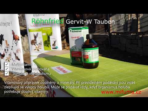 , title : 'Röhnfried Gervit-W Tauben - 18 vitamínů #Mifuma.CZ'