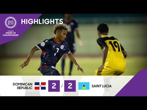 Concacaf Under-20 Championship - Dominican Republic vs Saint Lucia