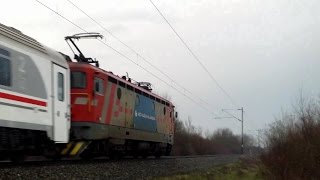 preview picture of video 'HŽ VLAK, INTERCITY TRAIN 581 PODRAVKA Zagreb-Osijek (CROATIAN RAILWAYS 2013)'