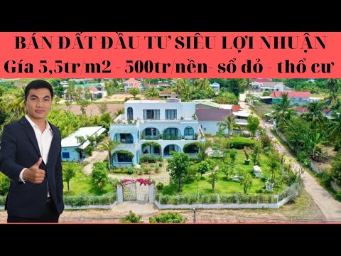 BÁN ĐẤT ĐẦU TƯ SIÊU LỢI NHUẬN.SỔ ĐỎ - THỔ CƯ || 450tr/nền 90m2 || Xem video |