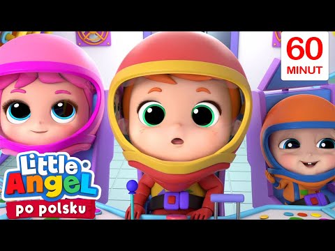 Mały Jaś chce być astronautą | Piosenki Dla Dzieci | Filmy dla dzieci | Little Angel Po Polsku