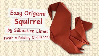 Easy Origami Squirrel Tutorial 🐿️ Step-by-Step Instructions