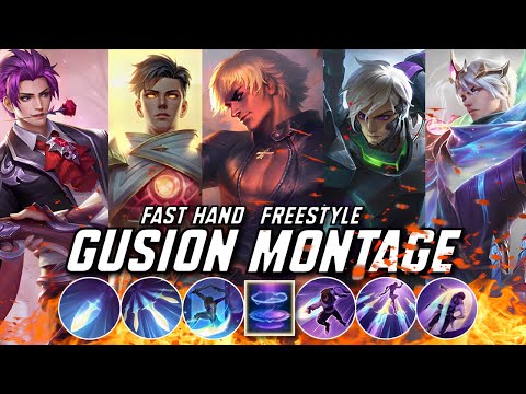 BEST GUSION MONTAGE FAST HAND FREESTYLE IN 2023