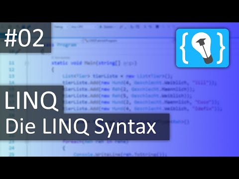 C LINQ Tutorial Deutsch German 2 Die Query Syntax und die Method Syntax