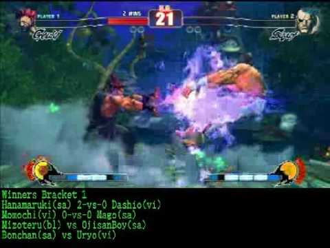 SF4:Momochi (Go) vs Mago (Sa) - Set 01 - GODSGARDEN #2 - 06-03-2010