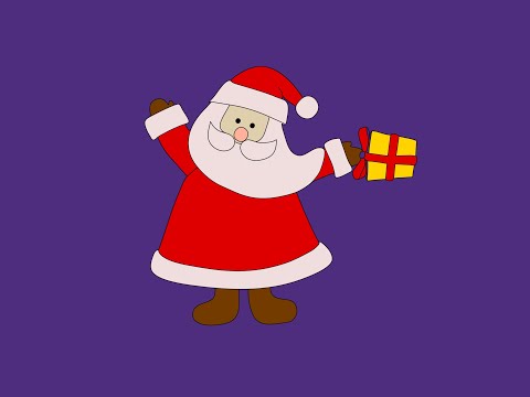 Coloriage père Noël - COLORIAGES À IMPRIMER