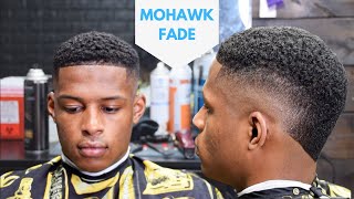 MOHAWK / FAUX HAWK TUTORIAL | STEP BY STEP HAIRCUT | BARBER STYLE DIRECTORY