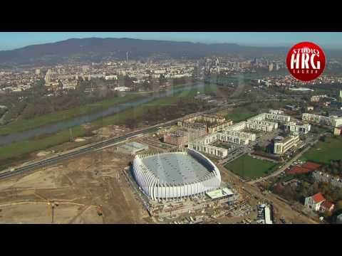 ARENA ZAGREB - Aerial TV film