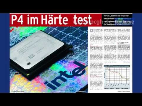 Intel gegen AMD: CPU-Showdown - Rückblick PCGH 03/2004