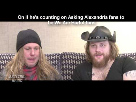 DANNY WORSNOP DISCUSSES ASKING ALEXANDRIA EXIT, NEXT SINGER, WE ARE HARLOT