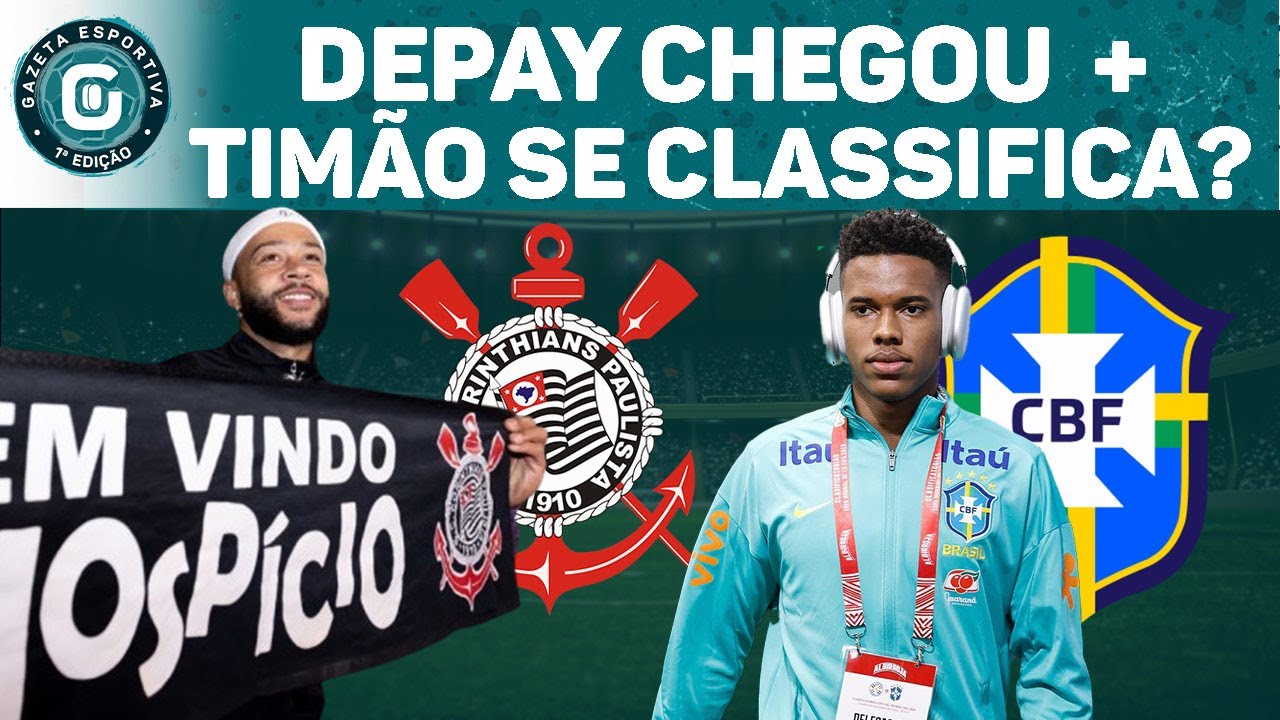 Memphis Depay CHEGOU EM SP + Corinthians PASSA hoje? + DERROTA do Brasil | GE 1ª Edição (11/09) #343