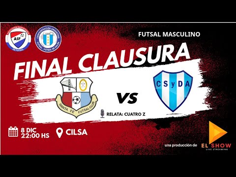 FINAL CLAUSURA MASCULINO | SPORTIVO SANTA FE VS ARGENTINO DE FRANCK