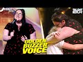 Shy Supermarket Singer Gets Golden Buzzer BGT 2025