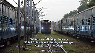 preview picture of video 'Chhindwara - Nainpur Narrow Gauge Journey'