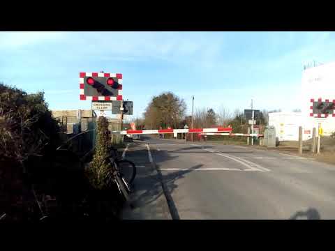 (Late Start) Fulbourn Level Crossings 24.02.18 (cambs)