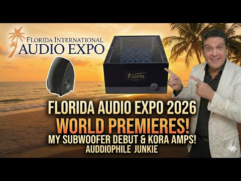 🤩 World Premier of My Secret Subwoofer Project and Awesome Kora Amps at Florida Audio Expo 2026