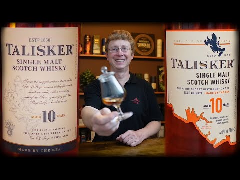 Talisker 10 Years 45.8% - OLD vs. NEW