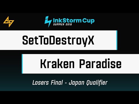 SetToDestroyX vs. Kraken Paradise | Losers Final | InkStorm Cup: Summer 2018
