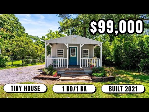 Move-in Ready Tiny House with Land for $99,000!