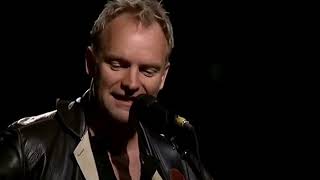 Sting "Forget About The Future"/"That Sinking Feeling". Very intriguing "Sacred Love" session 2003.