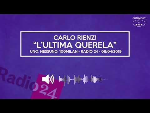 Radio24 L'ultima querela - Risparmiatori, dirigenti scolastici, rete idrica, centesimi e Rousseau