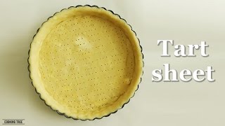 기본 타르트 시트, 파이 반죽 만들기 : How to make Tart sheet, pie dough : タルトシート、パイ生地 -Cooking tree 쿠킹트리