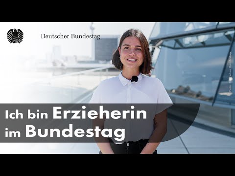 Video Thumbnail: Meet the team: Ich bin Erzieherin im Deutschen Bundestag