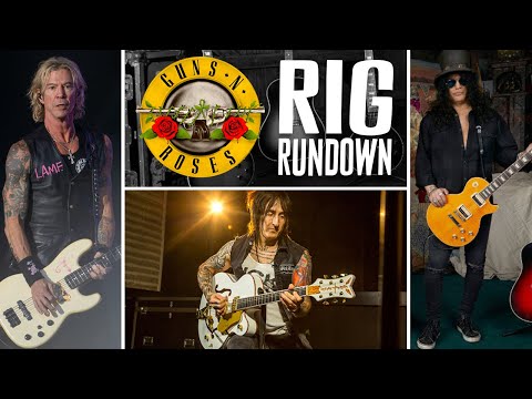 Rig Rundown - Guns N' Roses' Slash, Duff McKagan & Richard Fortus