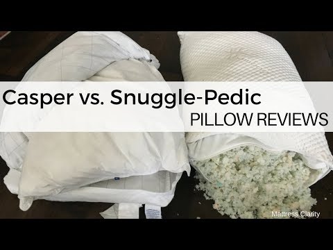 Pillow Reviews: Casper vs. Snuggle-Pedic