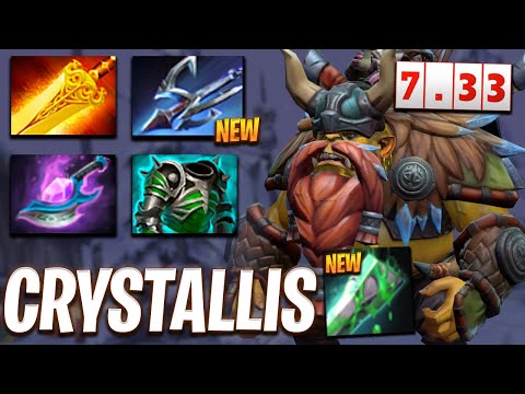 Crystallis Alchemist - New Item DISPERSER + New Skill CORROSIVE WEAPONRY - Dota 2 PATCH 7.33