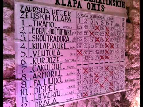 FDK Omiš 2011. Klapa FA Linđo - Primorkinja konja jaše