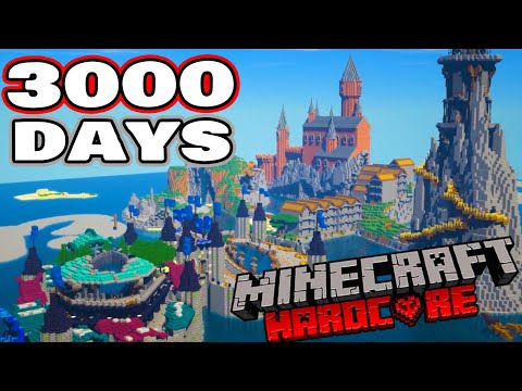 I survived 3000 Days in Hardcore Minecraft - The Movie
