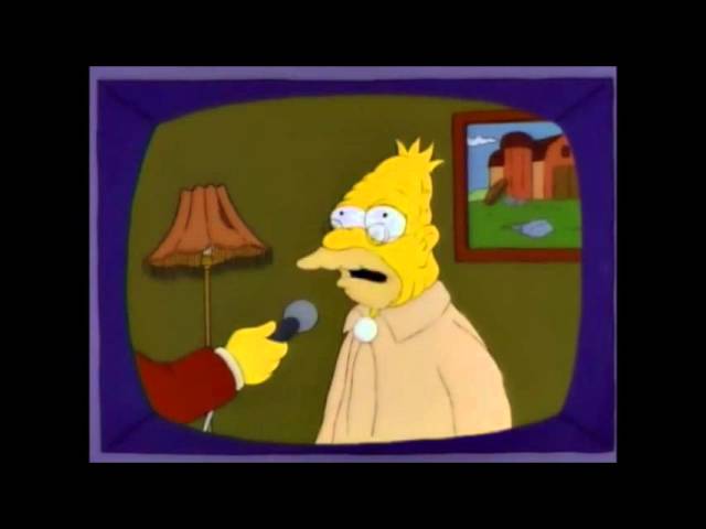 Vídeo relacionado con The Simpsons Grampa Simpson de 5 Pulgadas con bastón