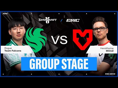 Rogue vs HeRoMaRinE | StarCraft II - EWC 25 - Day 2 - Group Stage