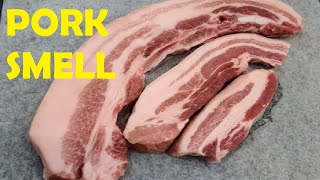 how to get rid of pork smell when cooking at home