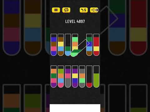water sort puzzle level 4897