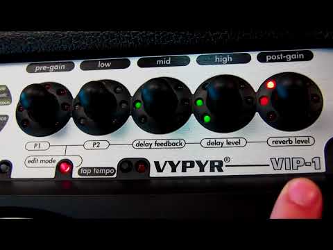 How set up Peavey Vypr VIP-1 Amp