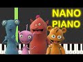 Cuddlies Theme Song EASY Piano Tutorial