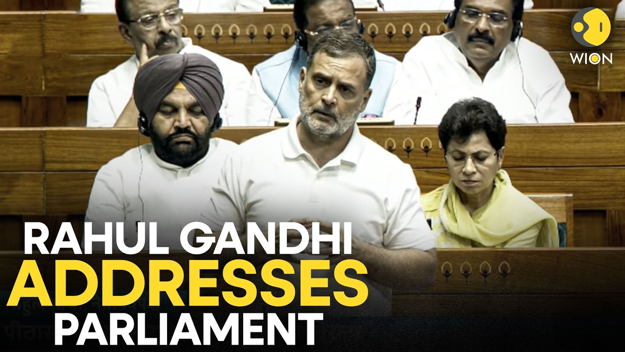 Lok Sabha LIVE: Leader Of Opposition Rahul Gandhi Addresses Lok Sabha On Anti Paper leak Bill |WION