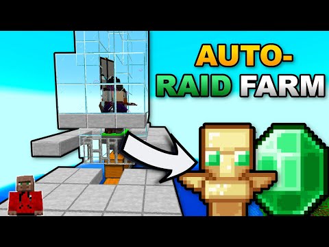 AUTOMATISCHE RAID FARM in Minecraft bauen! [1.21 Java]