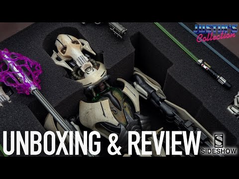General Grievous Sideshow Collectibles Unboxing & Review