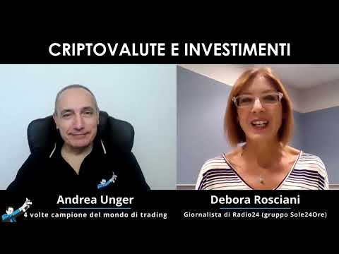 Cryptovalute e investimenti con Debora Rosciani di Radio24