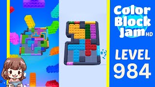 Solution du Niveau 984 de Color Block Jam