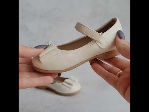 Туфли для девочки на лепучке нарядные стелька с супинатором Размеры 21-24 - фото 1 - id-p2151800554