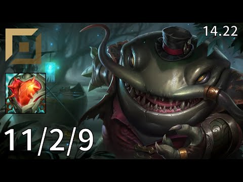 Tahm Kench Top vs Gangplank - EUW Master | Patch 14.22