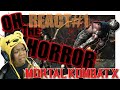 OH THE HORROR - MOTAL KOMBAT X FATALITIES REACT VIDEO #1 OH THE HORROR - MOTAL KOMBAT X FATALITIES REACT VIDEO #1