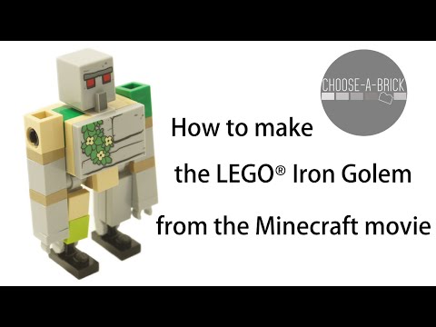 Minecraft Movie Iron Golem in LEGO® – Build It Fast!